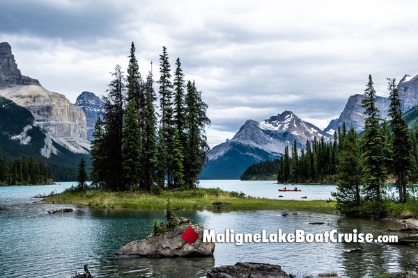 Jasper Maligne Lake Boat Cruise