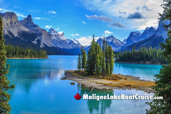 Jasper Maligne Lake Boat Cruise
