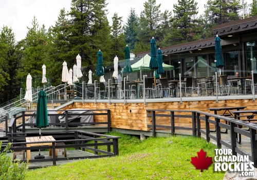 Maligne Lake Boat Cruise Restaurant Deck